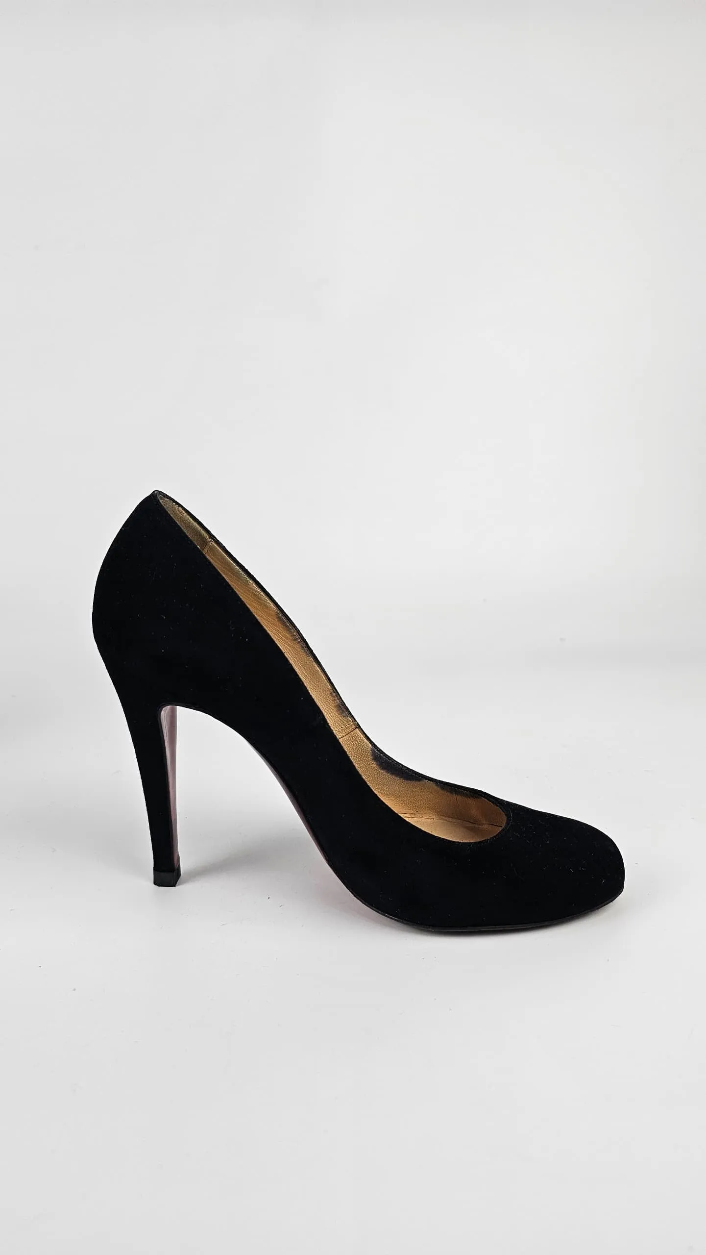 Suede High Heel