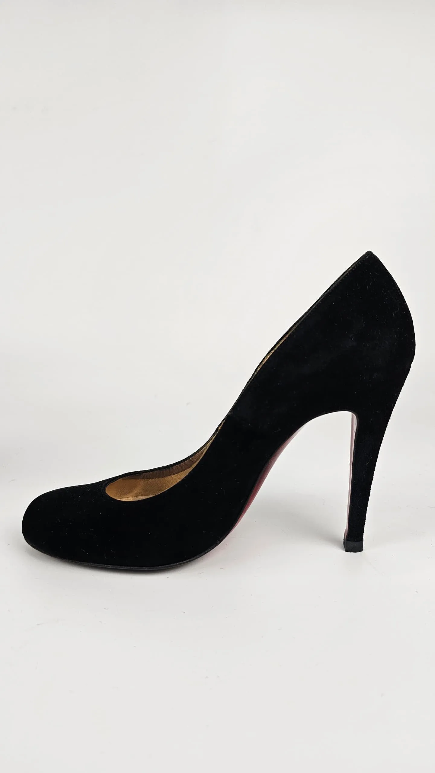 Suede High Heel