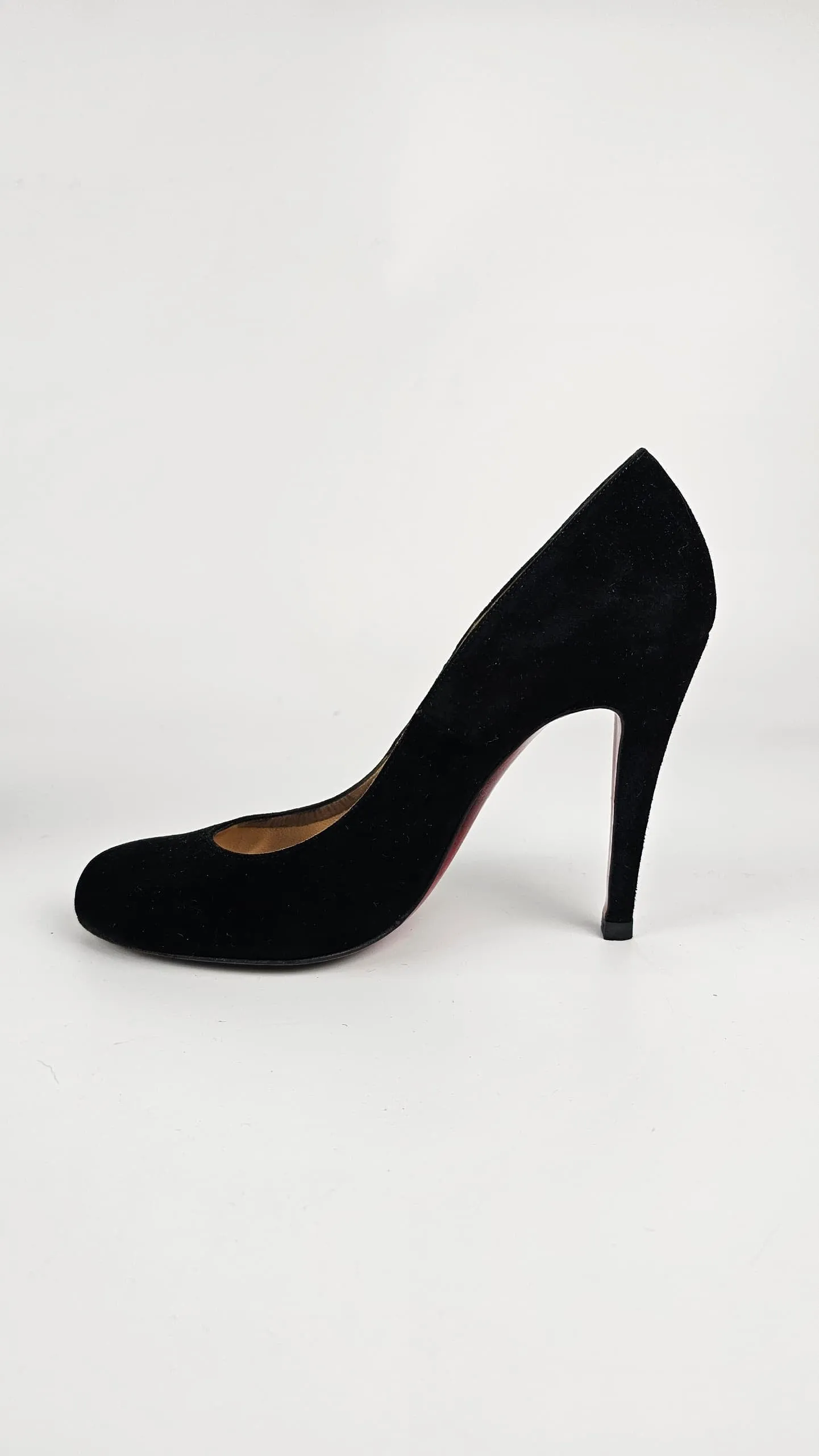 Suede High Heel