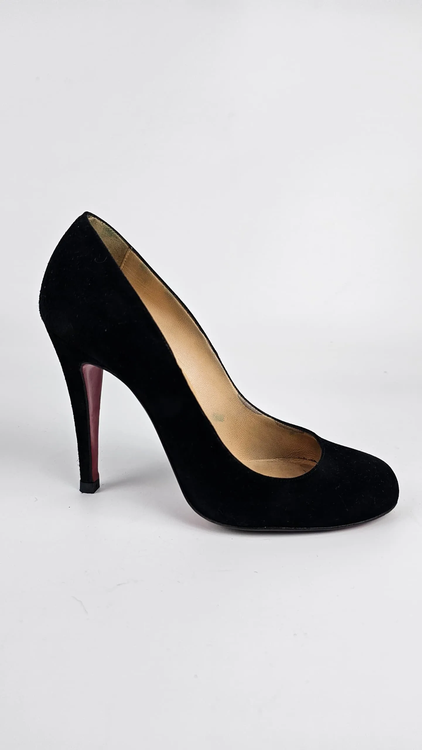 Suede High Heel