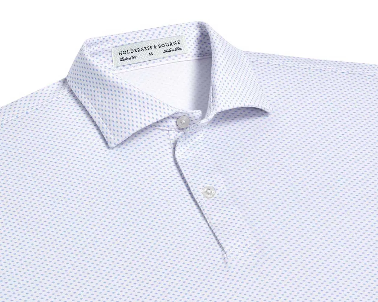 The Thomson Shirt: White & Skye