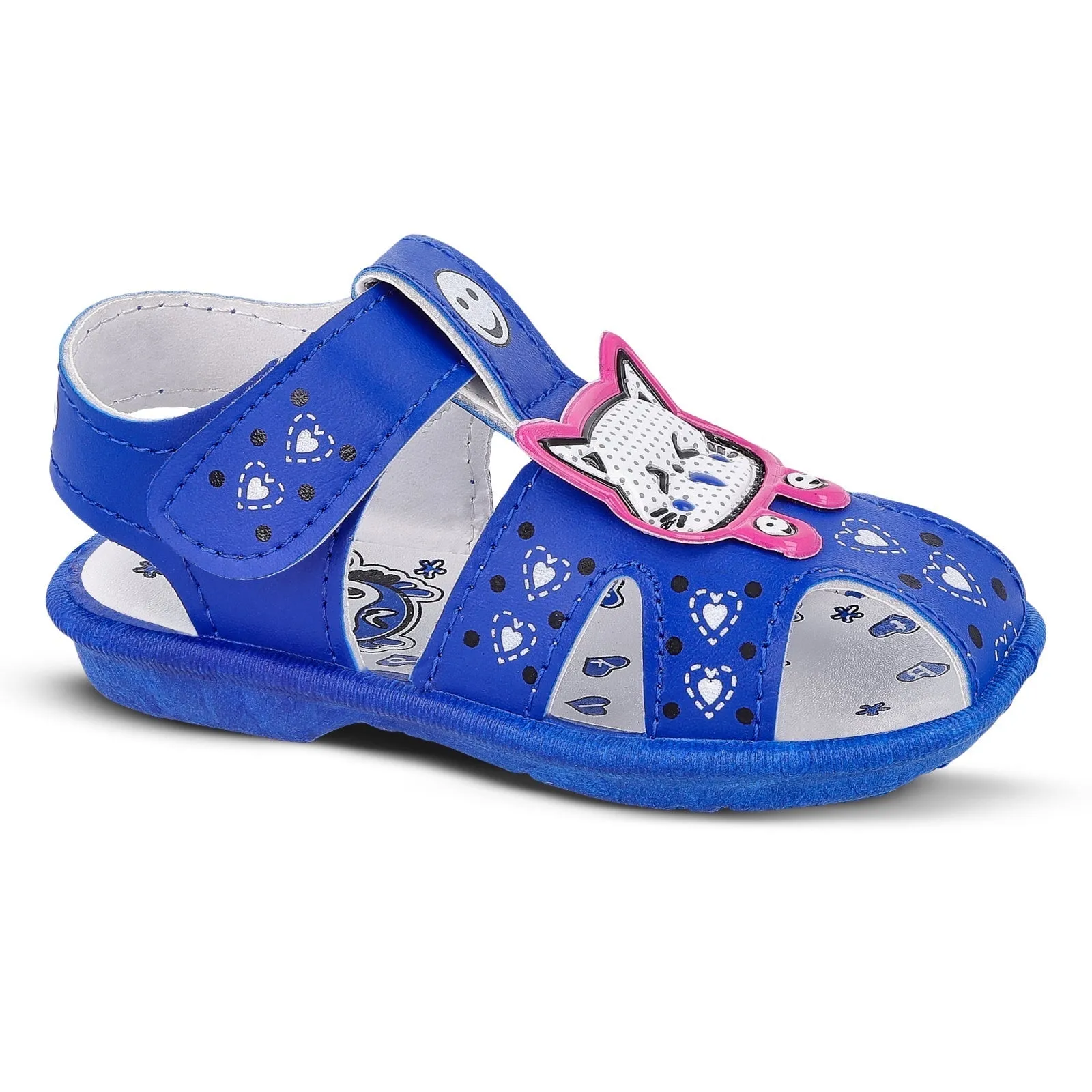 Walkaroo Kids Cartoonic Fisherman Sandals  - WK375 Blue